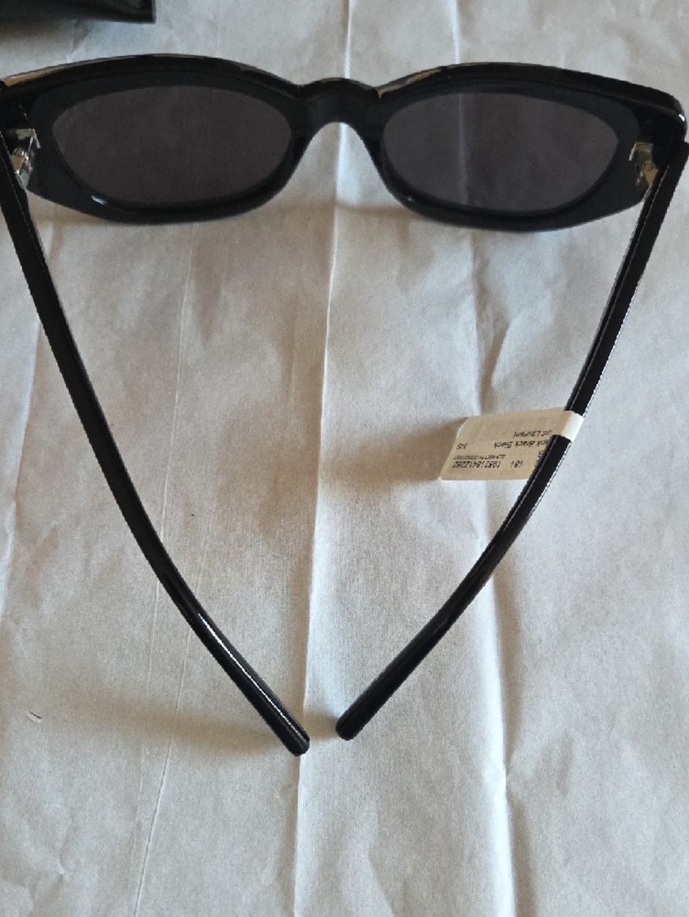 Saint Laurent Black Cat Eye Frame Sunglasses - Picture 11 of 11